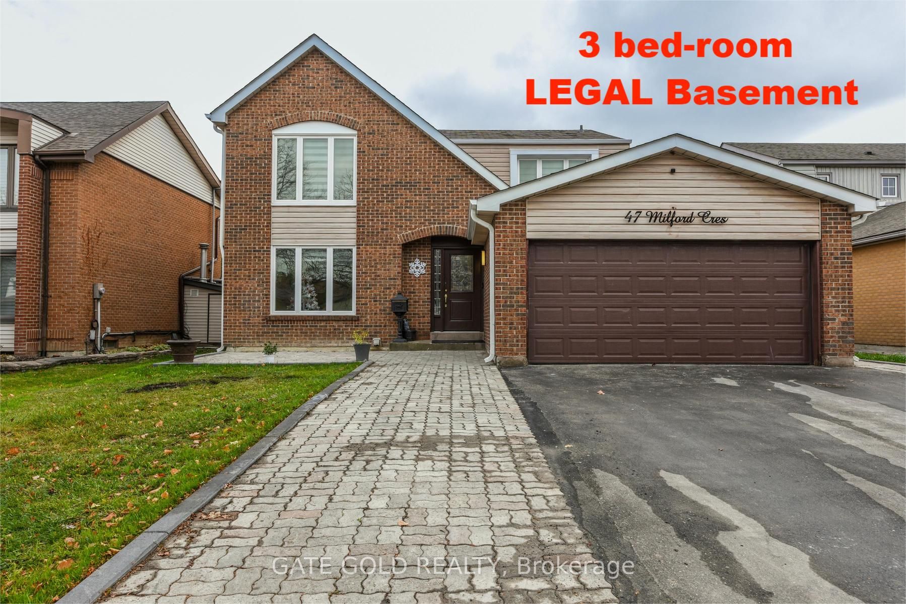 47 Milford Cres S, Brampton, Ontario, Central Park