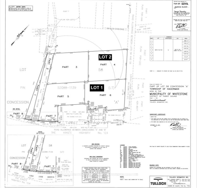 LOT 1 MOORE Dr, Whitestone, Ontario, 