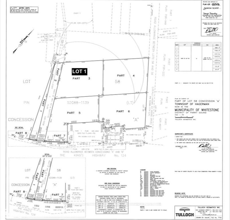 LOT 1 UNNAMED Rd, Whitestone, Ontario, 