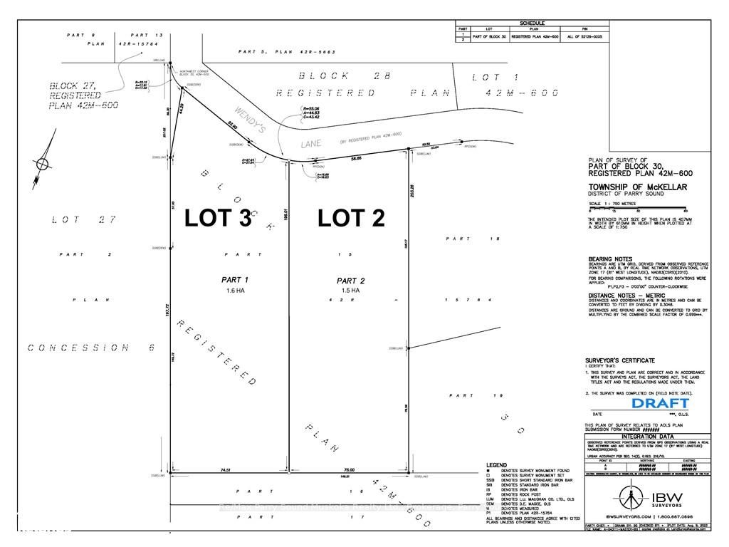 LOT 3 WENDY'S Lane, McKellar, Ontario, 