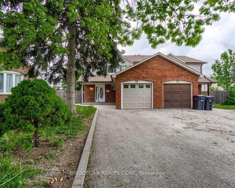 34 Kline Crt, Brampton, Ontario, Heart Lake West