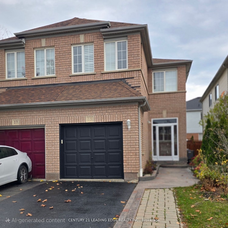 15 Hackberry Gate, Brampton, Ontario, Sandringham-Wellington