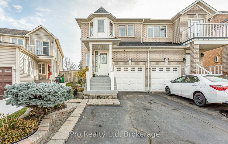 34 Weather Vane Lane, Brampton, Ontario, Fletcher's Creek Village