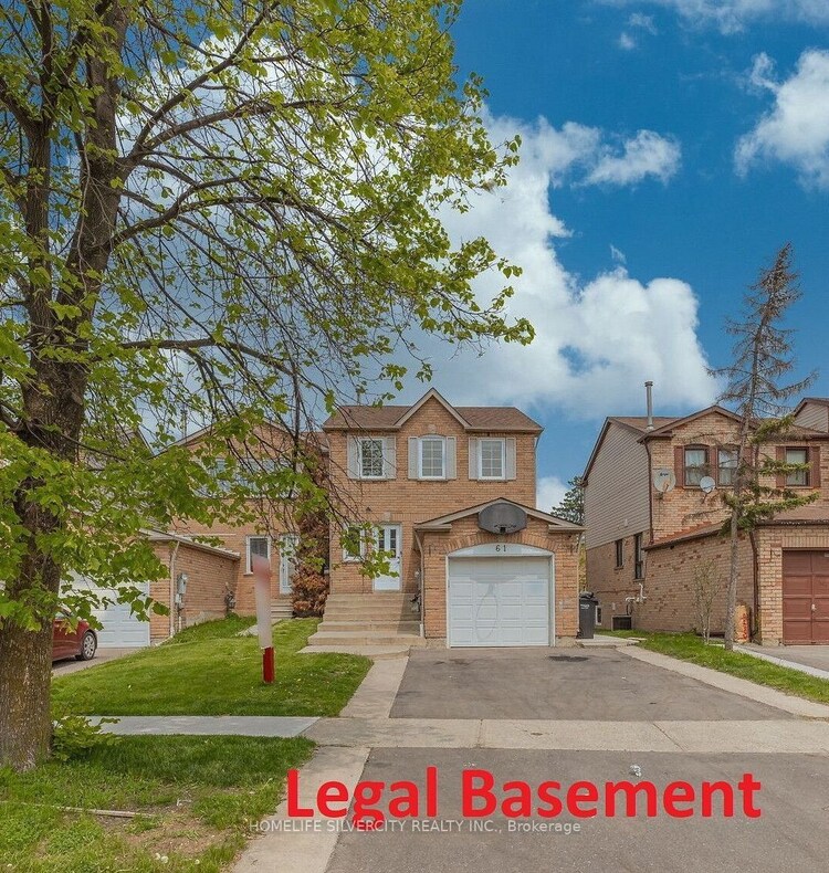 61 Cutters Cres, Brampton, Ontario, Fletcher's West