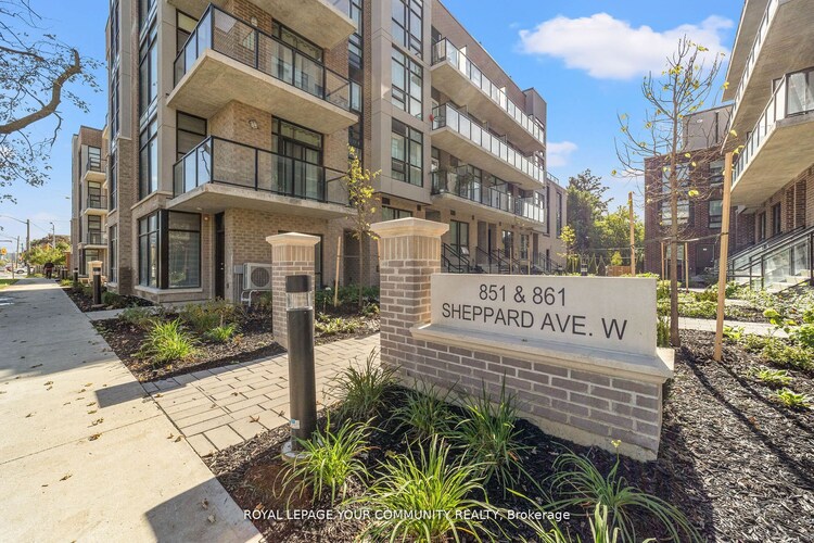 11-851 Sheppard Ave W, Toronto, Ontario, Bathurst Manor