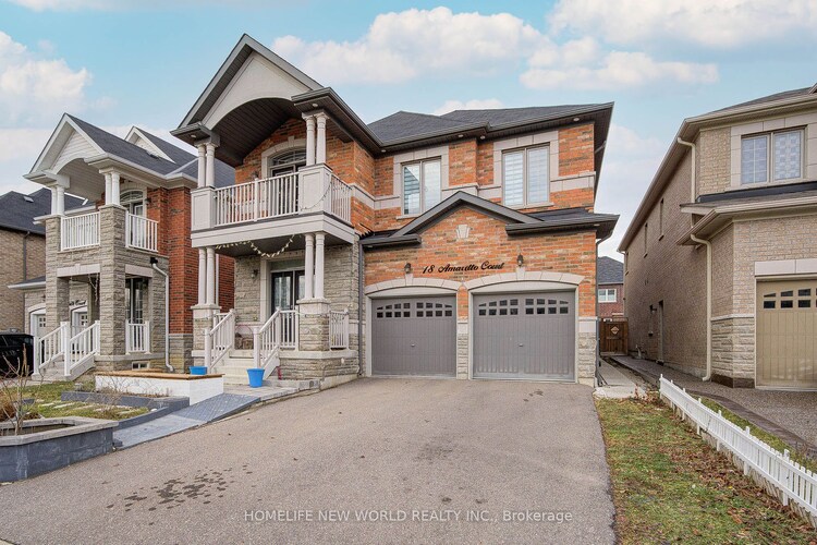 18 Amaretto Crt, Brampton, Ontario, Credit Valley