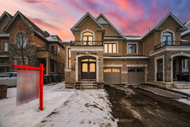 15 Faders Dr, Brampton, Ontario, Northwest Brampton