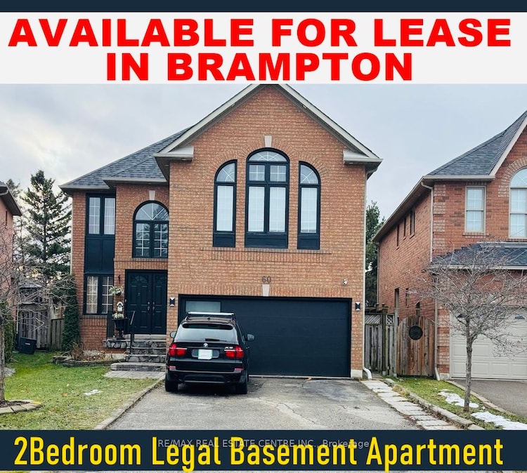 60 Banington (Bsmnt) Cres, Brampton, Ontario, Snelgrove