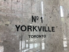 1 Yorkville Ave, Toronto, Ontario , MLS #C11983714 , Image - 1