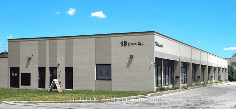 18 Bram Crt, Brampton, Ontario, Brampton East Industrial