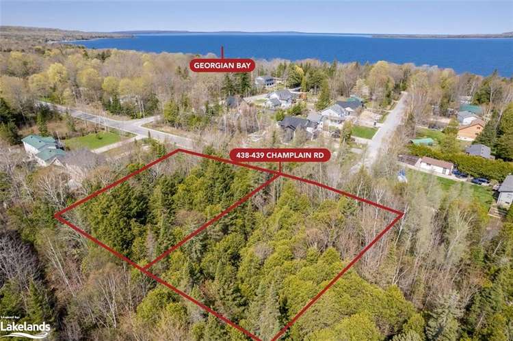 LOT 438 Champlain Road, Tiny, ON, Rural Tiny