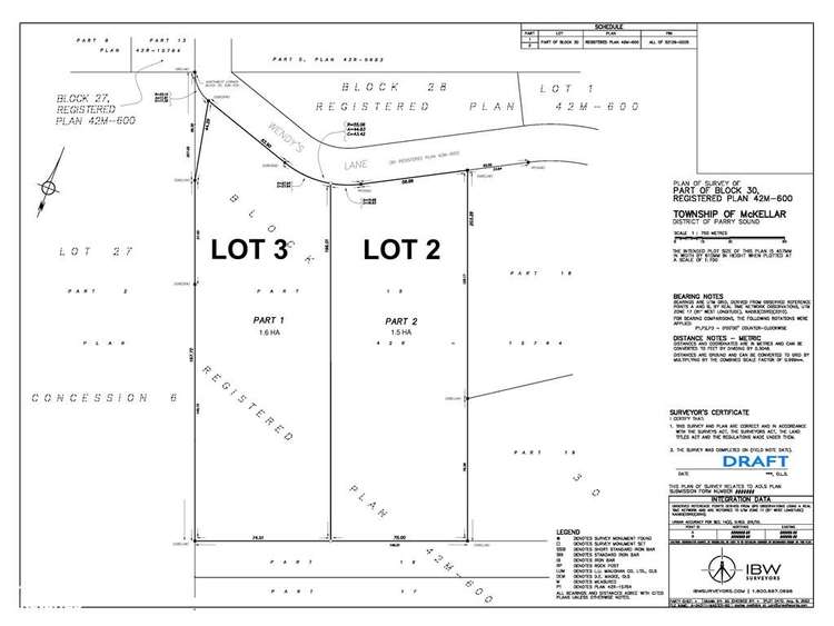 LOT 2 Wendy's Lane, Mckellar, ON, 