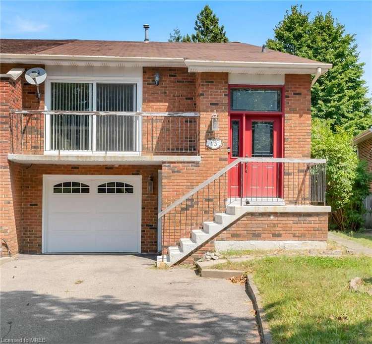 13 Lady Stewart Boulevard, Brampton, ON, Westgate