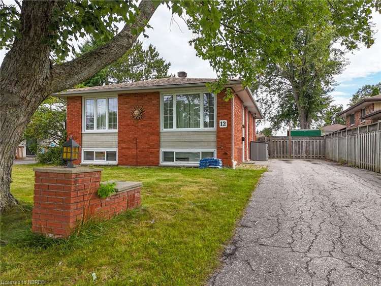 12 Nightingale Drive, North Bay, ON, 