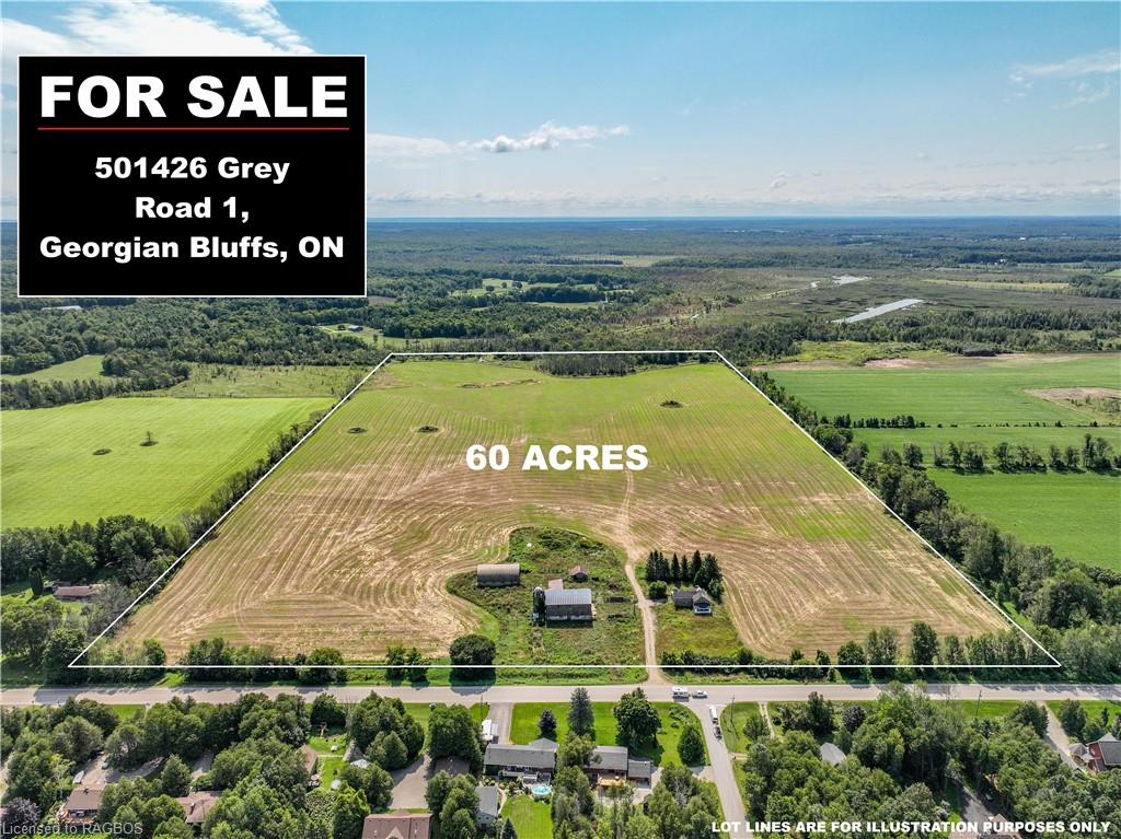 501426 Grey Road 1, Georgian Bluffs, ON, Rural Georgian Bluffs