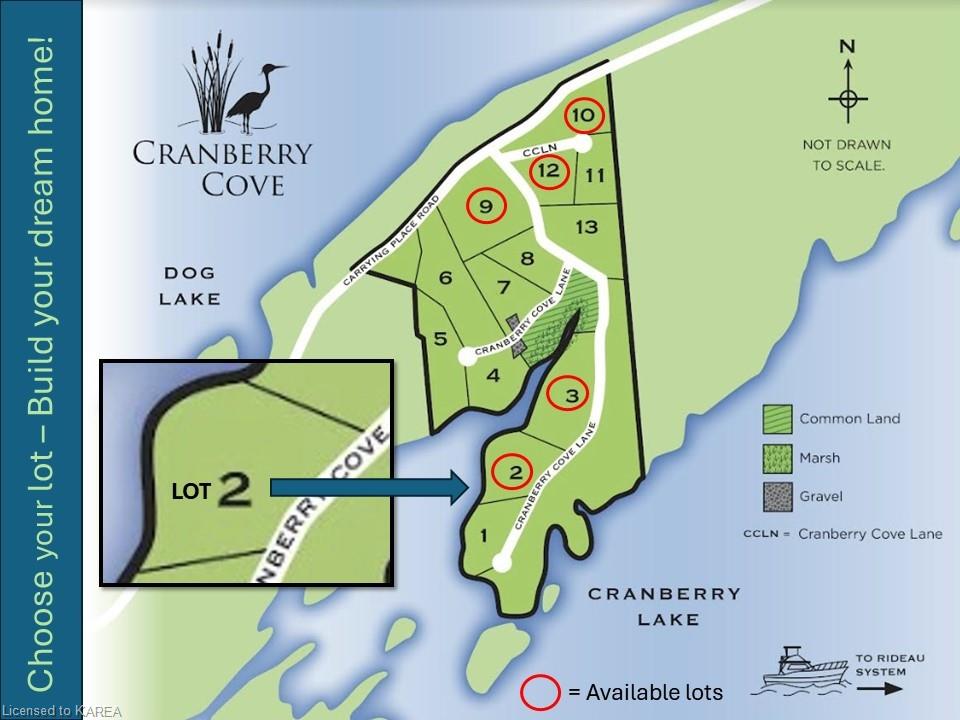 LOT 2 Cranberry Cove, South Frontenac, ON, 