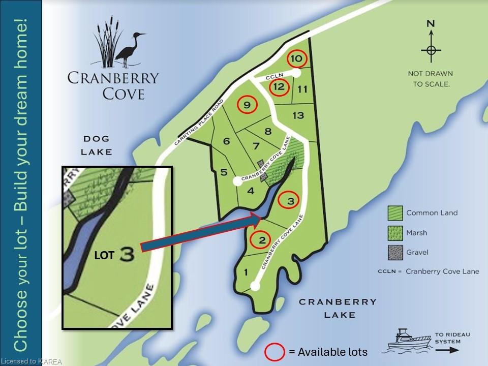 LOT 3 Cranberry Cove, South Frontenac, ON, 