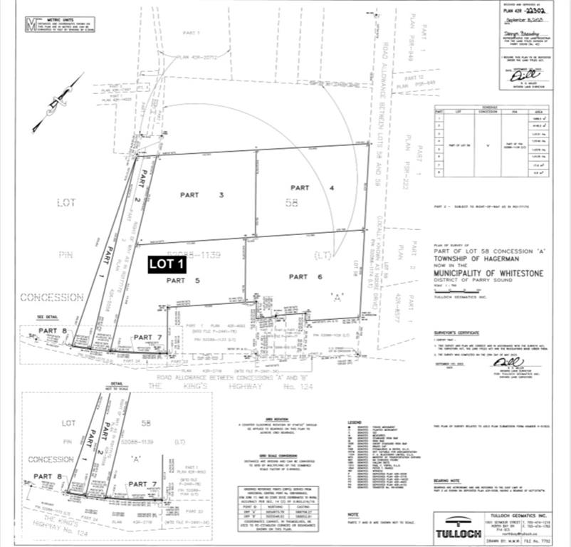 LOT 1 Highway 124, Whitestone, ON, 