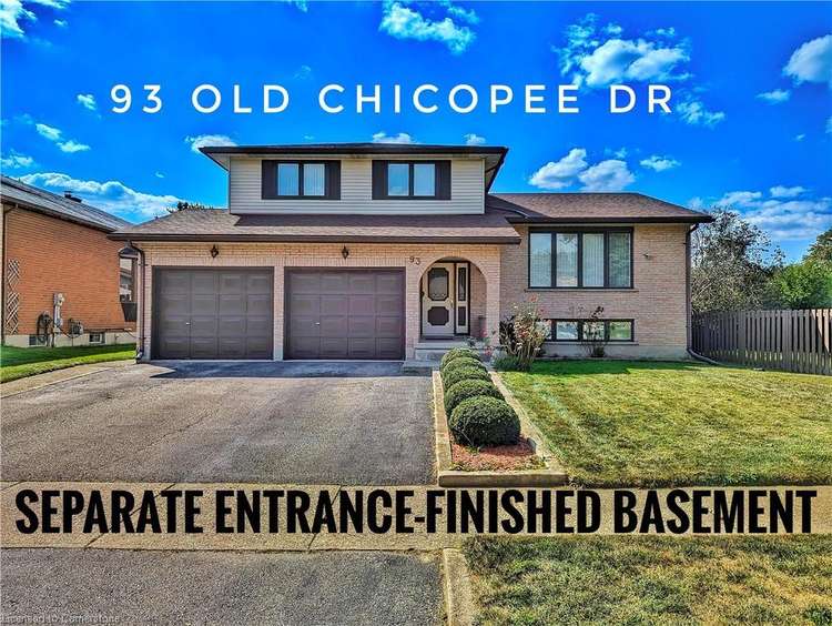 93 Old Chicopee Drive, Kitchener, ON, 