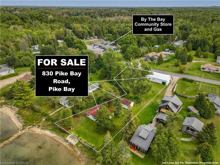 830 Pike Bay Road, Northern Bruce Peninsula, ON, 