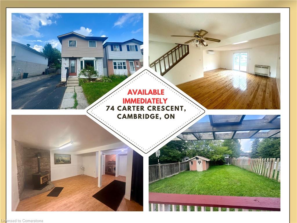 74 Carter Crescent, Cambridge, ON, 