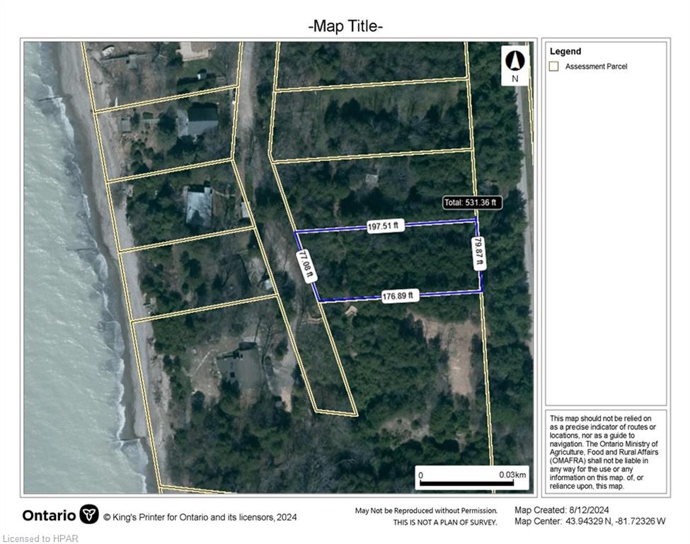 LOT 9 Kimberly Drive, Ashfield-Colborne-Wawanosh, ON, 