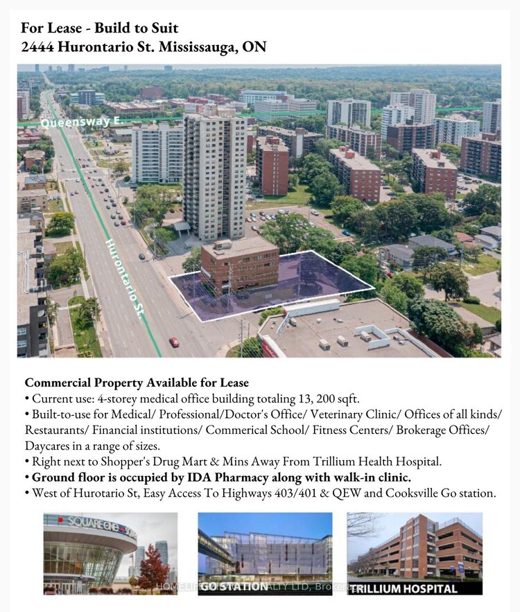 2444 Hurontario Street, Mississauga, ON, Cooksville