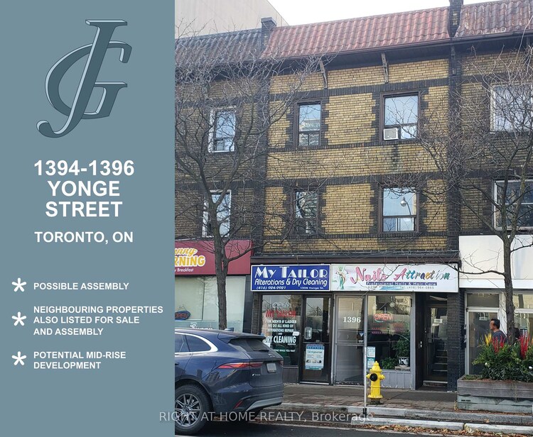 1394/1396 Yonge Street, Toronto, ON, Yonge-St. Clair