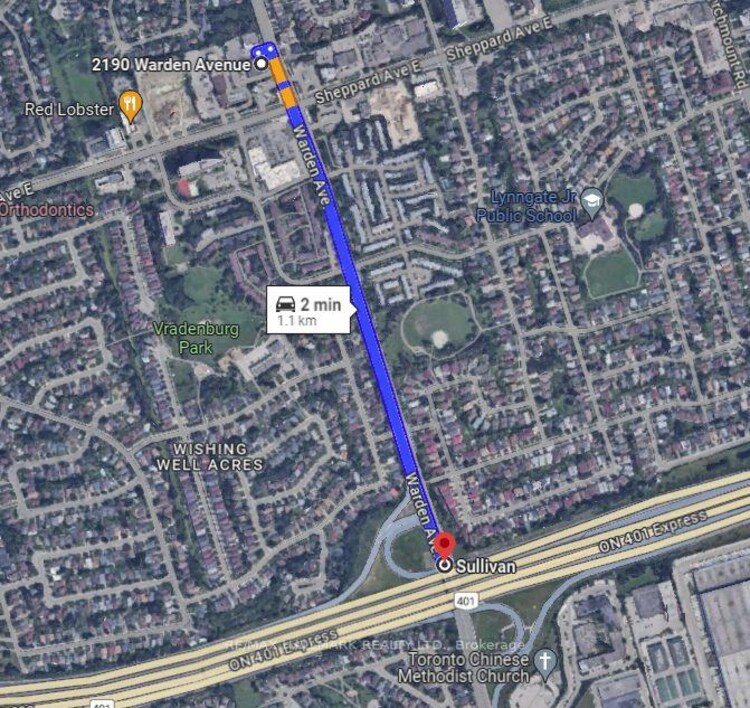 2190 Warden Avenue, Toronto, ON, Tam O'Shanter-Sullivan