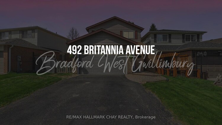 492 Britannia Avenue, Bradford West Gwillimbury, ON, Bradford