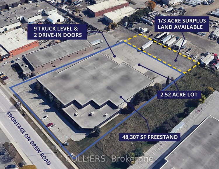 2200 Drew Road, Mississauga, ON, Northeast