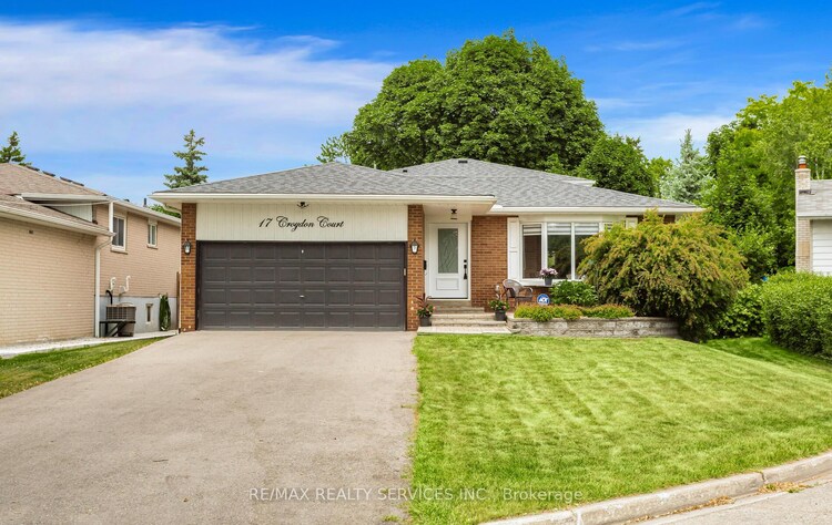 17 Croydon Court, Brampton, ON, Avondale