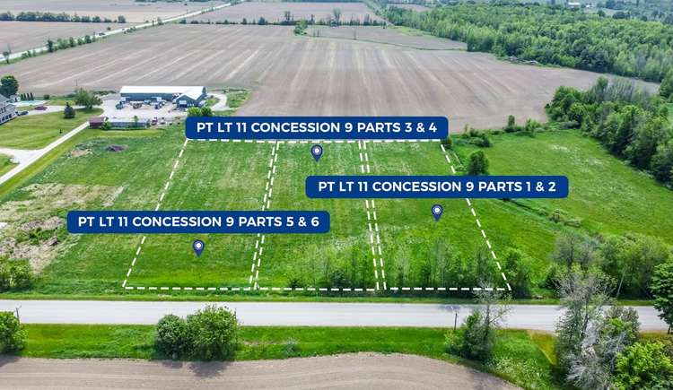 Ptlt 11 Concession 9 Pt 1&2 Rd, Ramara, Ontario, Rural Ramara