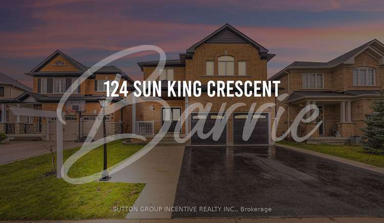 124 Sun King Cres, Barrie, Ontario, Innis-Shore
