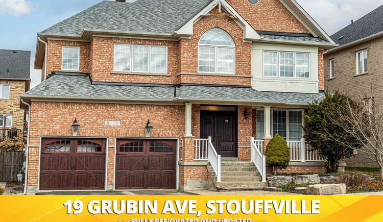19 Grubin Ave, Whitchurch-Stouffville, Ontario, Stouffville