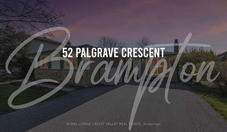 52 Palgrave Cres, Brampton, Ontario, Brampton East