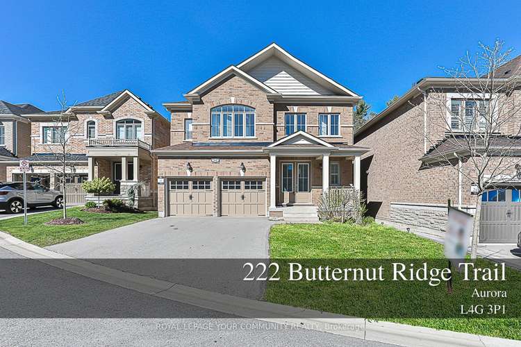 222 Butternut Ridge Tr, Aurora, Ontario, Aurora Estates