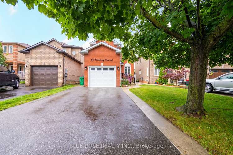 60 Cranberry Cres, Brampton, Ontario, Fletcher's Creek South