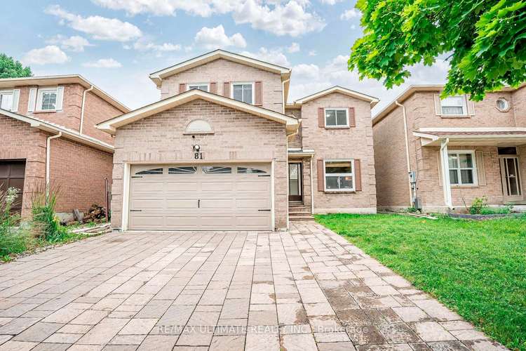 81 Beck Dr, Markham, Ontario, Raymerville