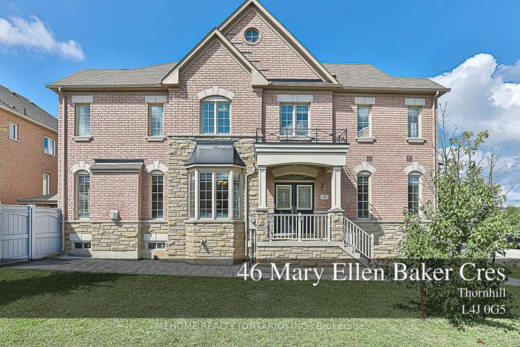 46 Mary Ellen Baker Cres, Vaughan, Ontario, Patterson