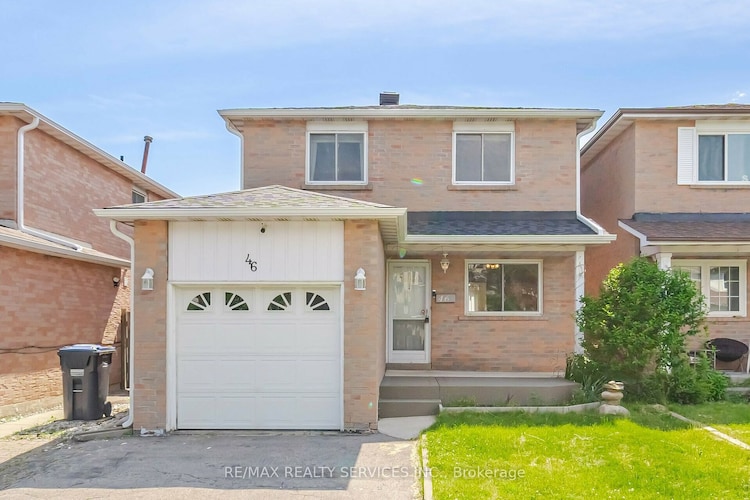 46 Royal Palm Dr, Brampton, Ontario, Heart Lake East