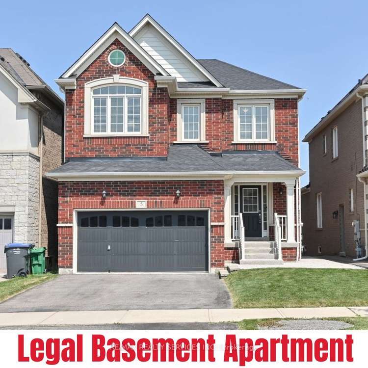 5 Alister Dr, Brampton, Ontario, Credit Valley