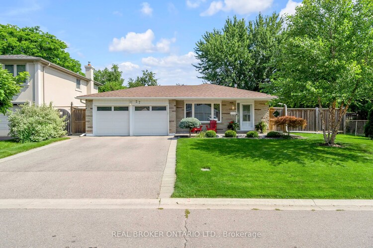 27 Parkview Pl, Brampton, Ontario, Brampton East