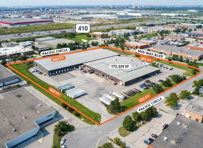 910 Midway Blvd, Mississauga, Ontario, Northeast