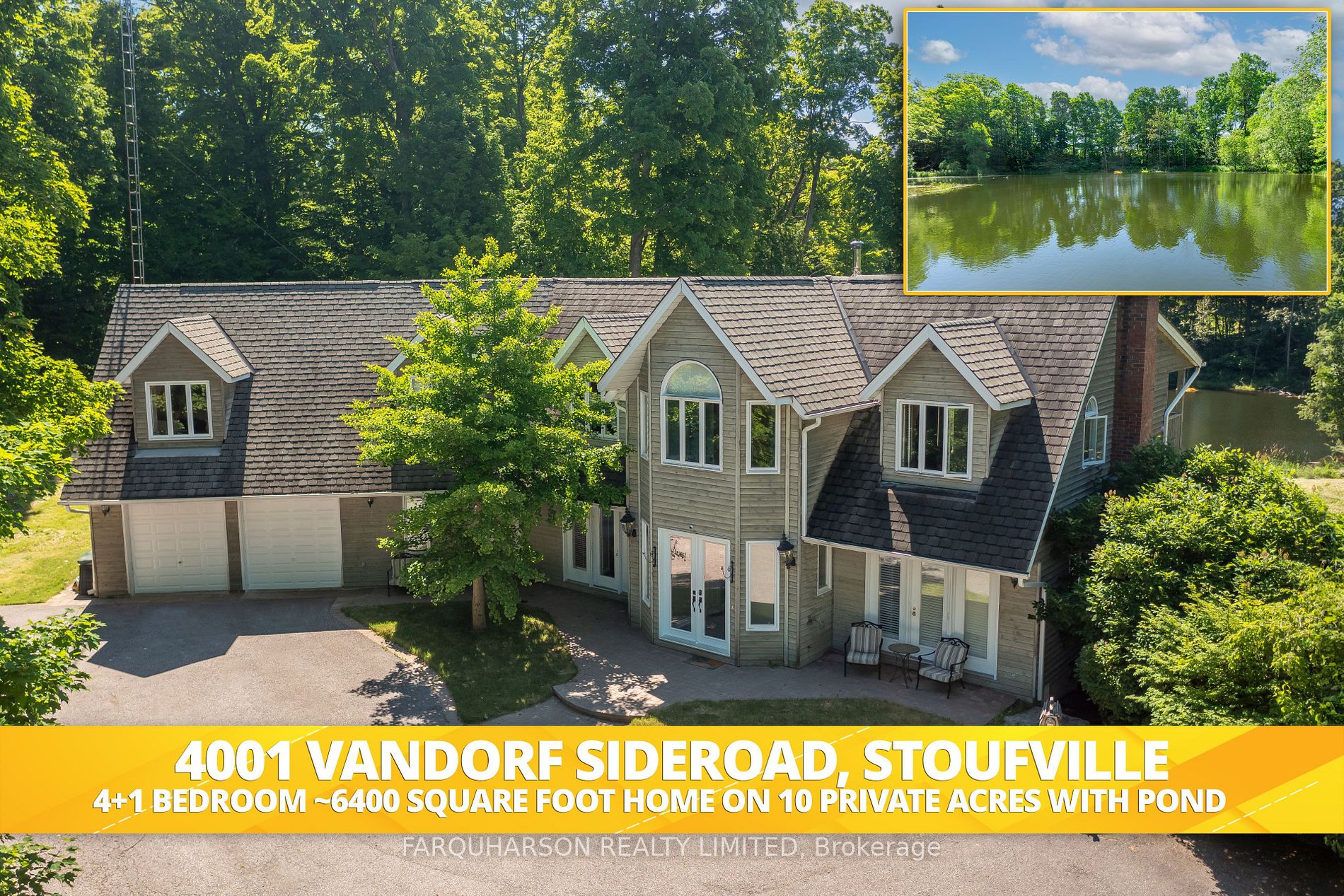 4001 Vandorf Sdrd, Whitchurch-Stouffville, Ontario, Rural Whitchurch-Stouffville