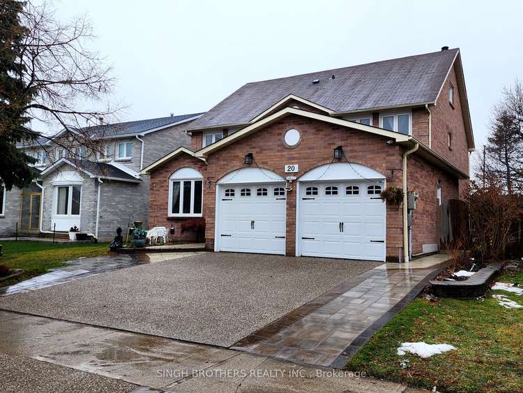 20 Settler Crt E, Brampton, Ontario, Heart Lake West