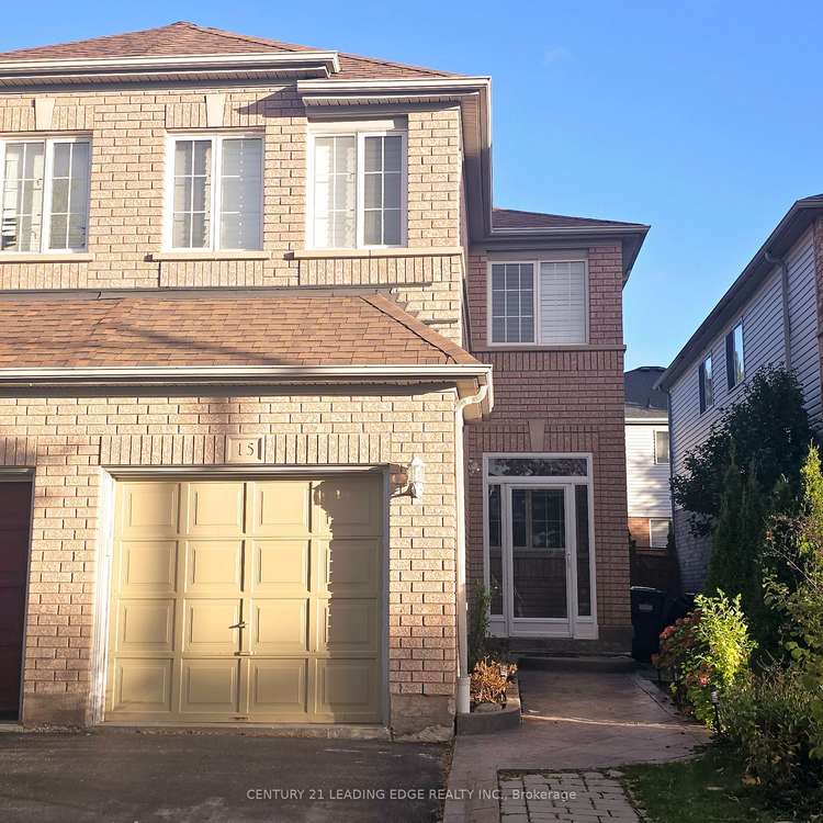 15 Hackberry Gate, Brampton, Ontario, Sandringham-Wellington