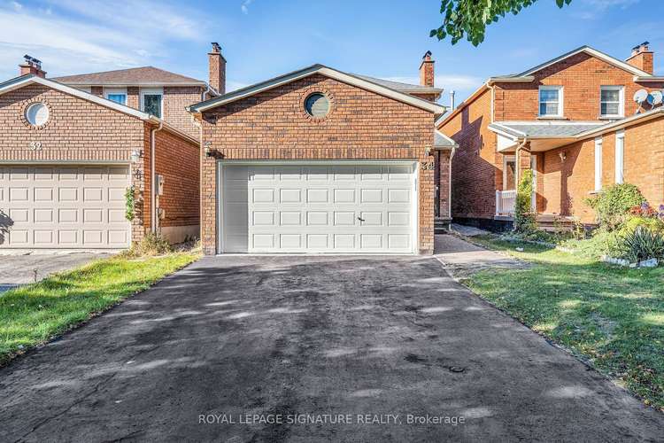 34 Mountfield Cres, Vaughan, Ontario, Brownridge