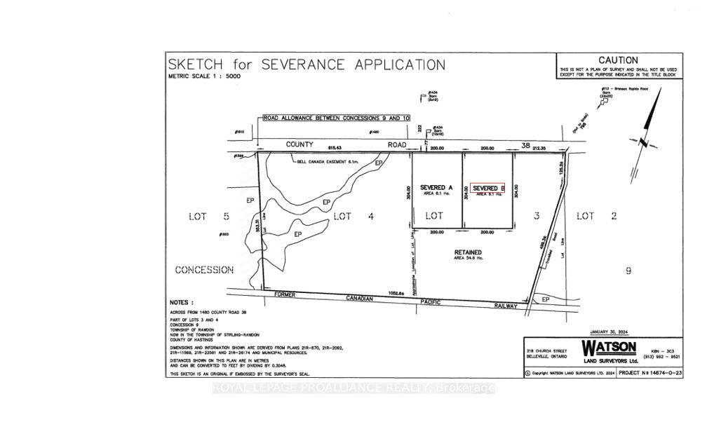 0 (B) Springbrook Rd, Stirling-Rawdon, Ontario, 