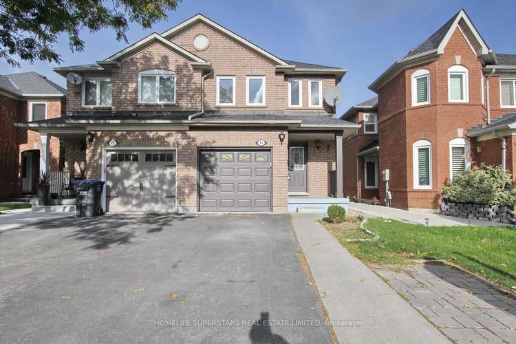 15 Mount Ranier Cres, Brampton, Ontario, Sandringham-Wellington